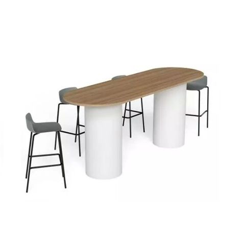 Twin pedestal Drum Base H875mm Black PC