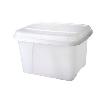 Crystalfile Porta Box. Clear 32litre
