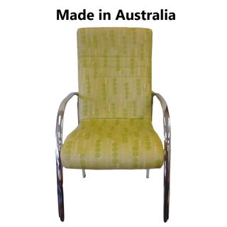 Alexis Visitor Chair Arms Chrome Fr Healthcare Vinyl 200kg