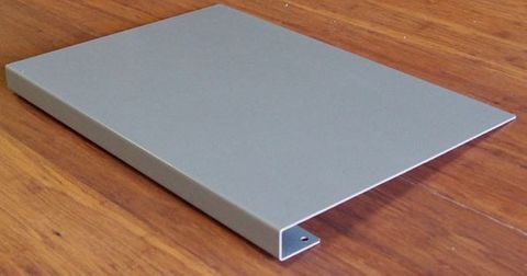 Desk Lozenge L450xD300mm suit top 25mm Non Std Colour