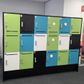 #210048 Secondhand Bank of Lockers 18 door unit