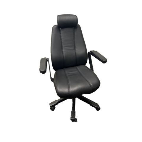 Secondhand Corsa HB with Headrest 200kg Black Leather