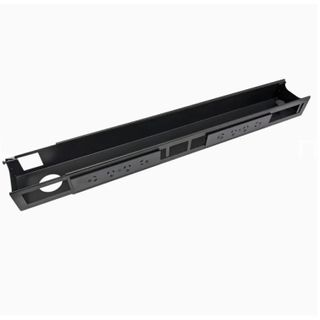 Integrated Cable and Power Channel with 8 Plugs