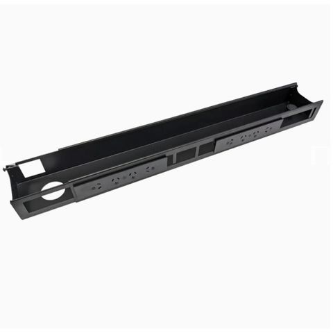 Desky Integrated Cable and Power Channel