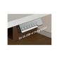 Electric Desk Top 1500x750mm Scallop Dual Motor Sq 100kg Oak/Black Ass