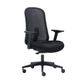 Trey Mesh Back Chair Arms Black 135kg