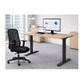 Trey Mesh Back Chair Arms Black 135kg