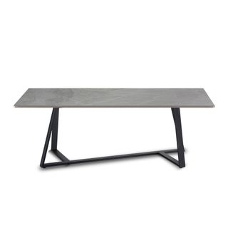 Piedra Coffee Table L1200x600mm  Carrara Marble -Blk