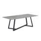 Piedra Coffee Table L1200x600mm  Carrara Marble -Blk