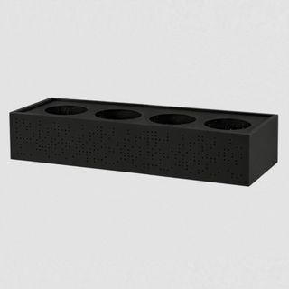 Planter Box suits Tambour Door W1200xD500mm Black