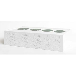 Planter Box suits Tambour Door W1200xD500mm White