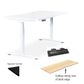Vertilift Electric Sit/Stand Desk Round Leg Range - 2 Motors 130kg