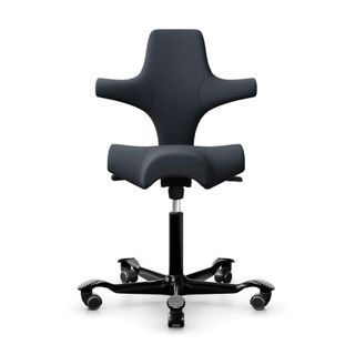 Hag Capisco 8106 Saddle Seat Task Chair F2:Gunmetal/Blk Fr