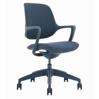 Evoque Low Back Office Chair 120kg Blue