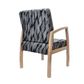 Bella Mid Back Open Sided Guest Chair 160kg Gin Rummy Gravel