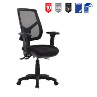 Rio Mesh HB Arms 3L Ergo 130kg Metro Black