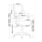 Rio Mesh High Back Chair Range 130kg
