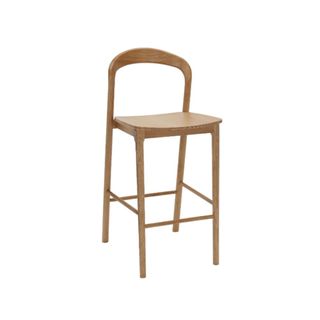Nodo Timber Bar Stool American Oak 160kg