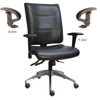 Logan HB with D Arms Black Leather 120kg