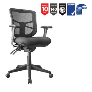 Dam Mesh HB Arms 4L Ergo SS 130kg Black