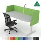 Hush Privi Double Flex Desk Hung Screens - 18mm