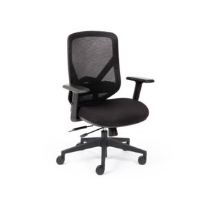 Envoy Mesh Back Task Chair with Arms Black 135kg