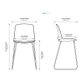 Vista Chair & Bar Stool Range - 140kg