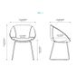 Vista Chair & Bar Stool Range - 140kg