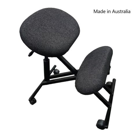 Eden Sitright Chair Gas Lawler Eagle Charcoal 110kg