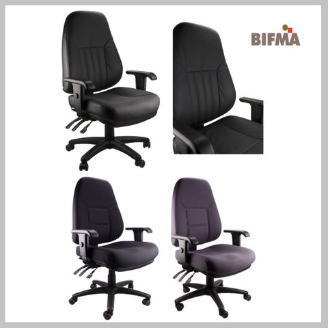 Endeavour 101 Chair Range - Large Seat - Manual Back - 110kg