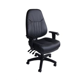 Endeavour 101L Adj Arms Chair Leather upper 110kg