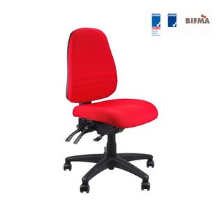 Endeavour 103 No Arms Chair SS Red 160kg