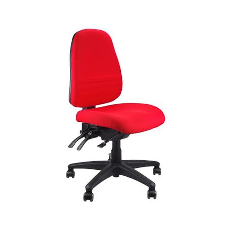 Endeavour 103 No Arms Chair SS Red 160kg