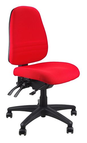 Endeavour 103 No Arms Chair SS Red 160kg