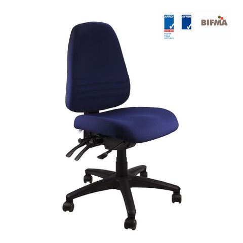 Endeavour 103 No Arms Chair SS Navy 160kg