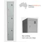 Steel Lockers STR - Flat Top - 1840mm high - Australian Made