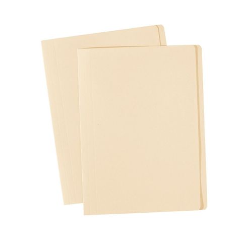 MANILLA Foolscap Folders Buff,  Box100