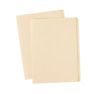 MANILLA Foolscap Folders Buff,  Box100