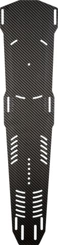 RADAR CARBON G10 SEQUENCE UNIVERSAL SLALOM SKI BOOT PLATE