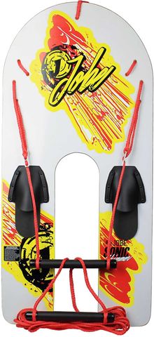 JOBE 2021 Sonic Skimmer Platform Trainer Skis with Rope