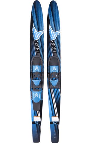 HO 2021 Excel Combo Skis with Horseshoe Bindings