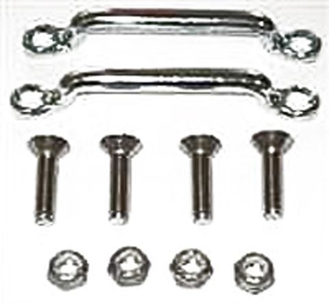 SKY SKI Footman Hardware Kit (2 Footman Loops, 4 1/4 X 1 Fhcd, 4 Nylok Nuts)