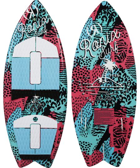 Ronix 2024 Super Sonic Space Odyssey Junior Girls Fish Wakesurfer