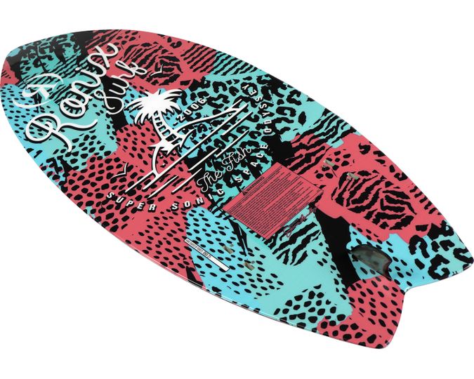 Ronix 2024 Super Sonic Space Odyssey Junior Girls Fish Wakesurfer