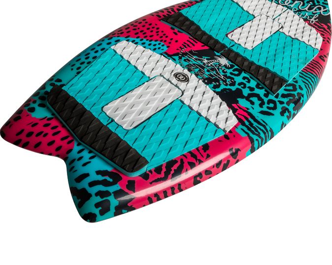 Ronix 2024 Super Sonic Space Odyssey Junior Girls Fish Wakesurfer