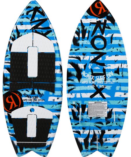 Ronix 2024 Super Sonic Space Odyssey Junior Boys Fish Wakesurfer