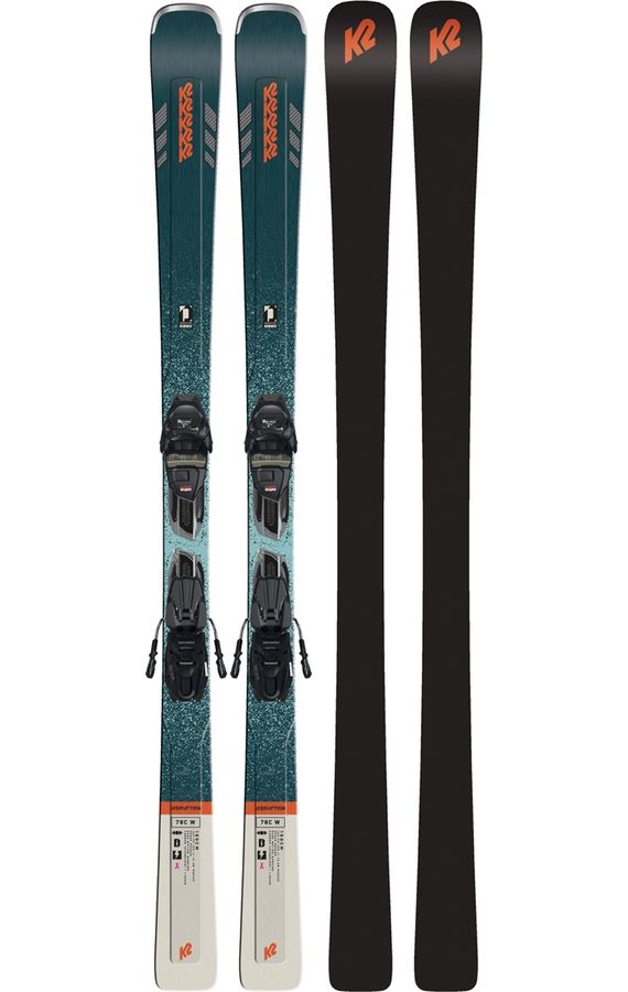 K2 2023 Disruption 78C W W/Erc 11 Ladies Snow Skis
