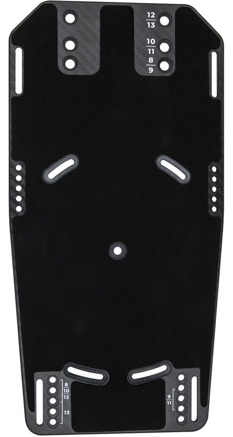 Radar 2024 Carbon/G10 Front Plate With Adaptable Mounting