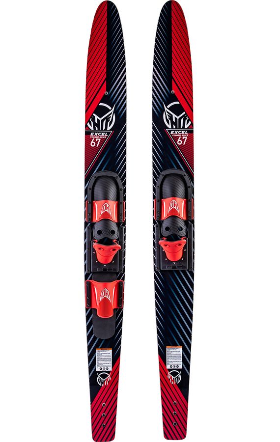 HO 2024 Excel Combo Skis with Horseshoe Bindings