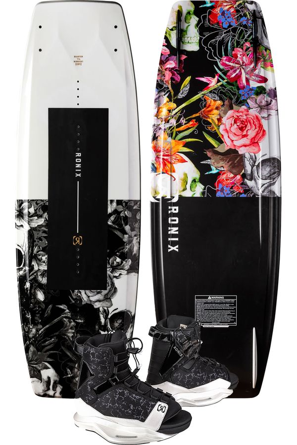 Ronix 2024 Quarter 'Til Midnight Ladies Wakeboard with Halo Boots